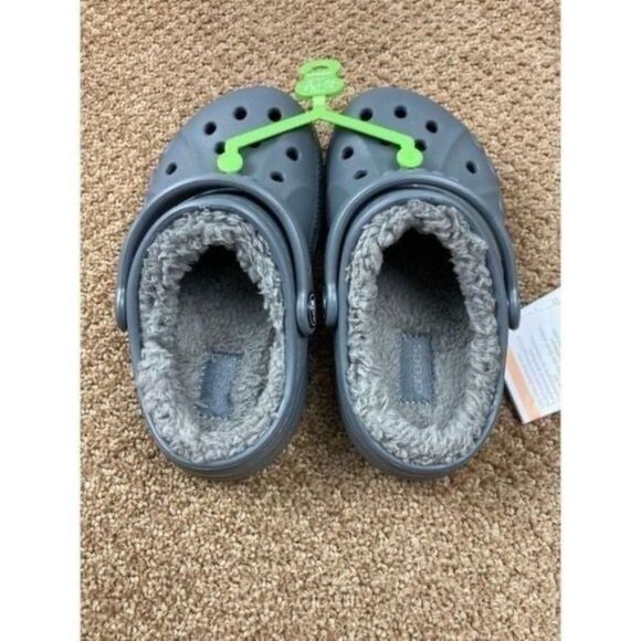 Crocs grey Baya Lined Clog - Picture 5 of 7